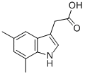 1H-Indole-3-aceticacid,5,7-dimethyl-(9CI) CAS#: 74038-94-1