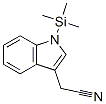 1H-Indole-3-acetonitrile, 1-(trimethylsilyl)- CAS#: 74367-49-0
