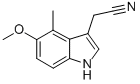 1H-Indole-3-acetonitrile,5-methoxy-4-methyl- CAS#: 745060-04-2