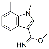 1H-Indole-3-carboximidicacid,1,7-dimethyl-,methylester(9CI) CAS#: 760911-42-0