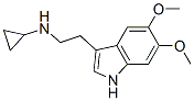 1H-Indole-3-ethanamine, N-cyclopropyl-5,6-dimethoxy- CAS#: 74126-26-4