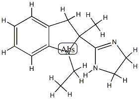 1H-Indole,2-(4,5-dihydro-1H-imidazol-2-yl)-1-ethyl-2,3-dihydro-2-methyl-(9CI) CAS#: 745751-07-9