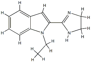 1H-Indole,2-(4,5-dihydro-1H-imidazol-2-yl)-1-ethyl-(9CI) CAS#: 760207-44-1