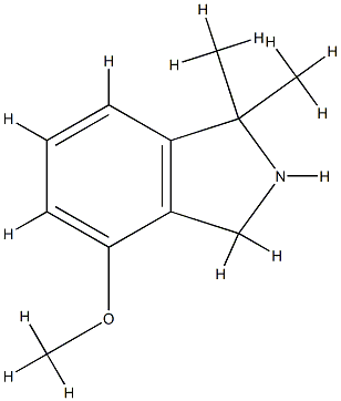 1H-Isoindole,2,3-dihydro-4-methoxy-1,1-dimethyl-(9CI) CAS#: 792167-87-4