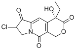 1H-Pyrano[3,4-f]indolizine-3,6,10(4H)-trione, 7-chloro-4-ethyl-7,8-dihydro-4-hydroxy-, (4S)- CAS#: 748799-31-7