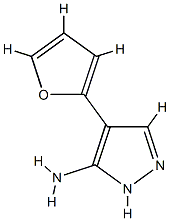 1H-Pyrazol-3-amine,4-(2-furanyl)-(9CI) CAS#: 733055-39-5