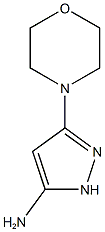 1H-Pyrazol-3-amine,5-(4-morpholinyl)-(9CI) CAS#: 756814-98-9