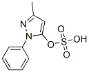 1H-Pyrazol-5-ol, 3-methyl-1-phenyl-, hydrogen sulfate (ester) CAS#: 76407-98-2