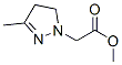 1H-Pyrazole-1-acetic acid, 4,5-dihydro-3-methyl-, methyl ester CAS#: 79559-10-7