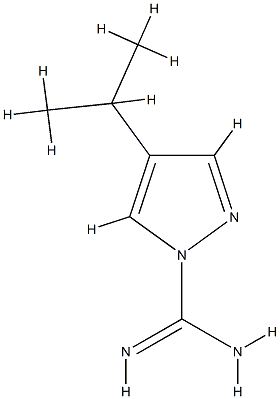 1H-Pyrazole-1-carboximidamide,4-(1-methylethyl)-(9CI) CAS#: 792853-01-1