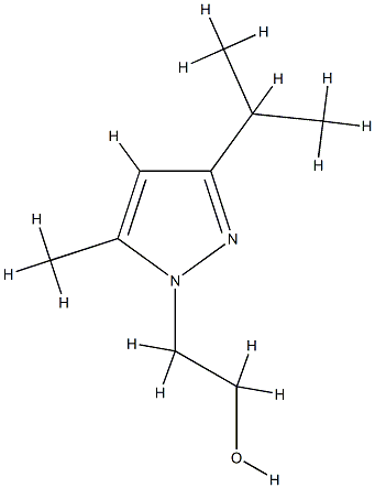 1H-Pyrazole-1-ethanol,5-methyl-3-(1-methylethyl)-(9CI) CAS#: 709674-72-6