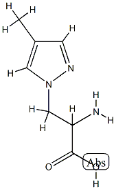 1H-Pyrazole-1-propanoicacid,alpha-amino-4-methyl-(9CI) CAS#: 736896-55-2
