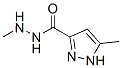 1H-Pyrazole-3-carboxylic  acid,  5-methyl-,  2-methylhydrazide CAS#: 76312-30-6