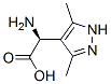 1H-Pyrazole-4-aceticacid,alpha-amino-3,5-dimethyl-,(S)-(9CI) CAS#: 736904-89-5