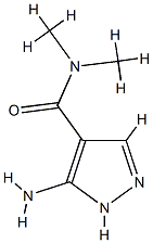 1H-Pyrazole-4-carboxamide,3-amino-N,N-dimethyl-(9CI) CAS#: 741209-40-5
