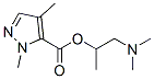 1H-Pyrazole-5-carboxylicacid,1,4-dimethyl-,2-(dimethylamino)-1-methylethylester(9CI) CAS#: 792860-77-6