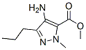 1H-Pyrazole-5-carboxylicacid,4-amino-1-methyl-3-propyl-,methylester(9CI) CAS#: 727408-28-8