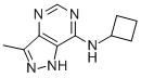 1H-Pyrazolo[4,3-d]pyrimidin-7-amine,N-cyclobutyl-3-methyl-(9CI) CAS#: 790666-34-1