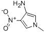 1H-Pyrrol-3-amine,1-methyl-4-nitro-(9CI) CAS#: 72083-66-0