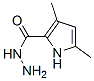 1H-Pyrrole-2-carboxylicacid,3,5-dimethyl-,hydrazide(9CI) CAS#: 765923-45-3
