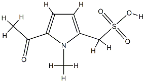 1H-Pyrrole-2-methanesulfonicacid,5-acetyl-1-methyl-(9CI) CAS#: 794471-71-9