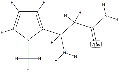 1H-Pyrrole-2-propanamide,beta-amino-1-methyl-(9CI) CAS#: 771527-96-9