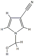 1H-Pyrrole-3-carbonitrile,1-(hydroxymethyl)-(9CI) CAS#: 78758-78-8