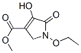 1H-Pyrrole-3-carboxylicacid,1-ethoxy-2,5-dihydro-4-hydroxy-5-oxo-,methylester(9CI) CAS#: 724742-80-7