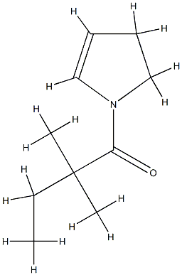 1H-Pyrrole,1-(2,2-dimethyl-1-oxobutyl)-2,3-dihydro-(9CI) CAS#: 724433-95-8