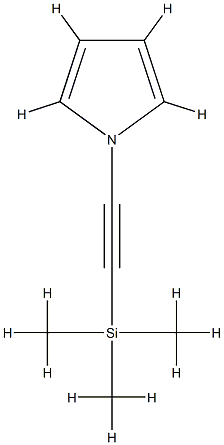 1H-Pyrrole,1-[(trimethylsilyl)ethynyl]-(9CI) CAS#: 709016-49-9