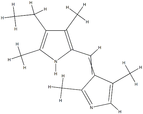 1H-Pyrrole,2-[(2,4-dimethyl-3H-pyrrol-3-ylidene)methyl]-4-ethyl-3,5-dimethyl-(9CI) CAS#: 774171-69-6