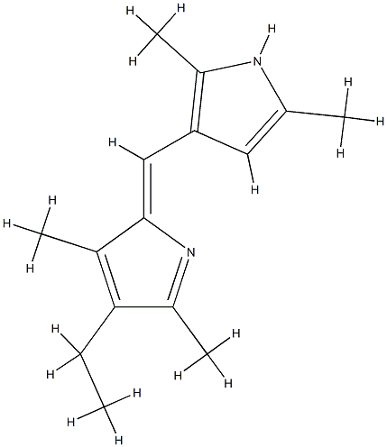 1H-Pyrrole,2-[(Z)-(2,5-dimethyl-3H-pyrrol-3-ylidene)methyl]-4-ethyl-3,5-dimethyl-(9CI) CAS#: 775273-39-7