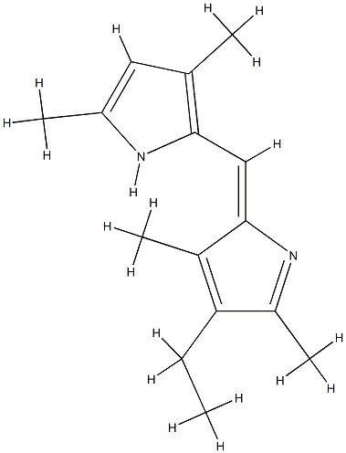 1H-Pyrrole,2-[(Z)-(3,5-dimethyl-2H-pyrrol-2-ylidene)methyl]-4-ethyl-3,5-dimethyl-(9CI) CAS#: 763915-09-9