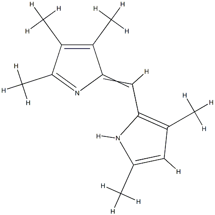 1H-Pyrrole,3,5-dimethyl-2-[(3,4,5-trimethyl-2H-pyrrol-2-ylidene)methyl]-(9CI) CAS#: 793656-24-3