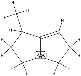 1H-Pyrrolizine,2,3,5,6-tetrahydro-1-methyl-(9CI) CAS#: 76466-49-4