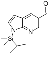 1H-Pyrrolo[2,3-b]pyridine-5-carboxaldehyde, 1-[(1,1-dimethylethyl)dimethylsilyl]- CAS#: 754214-46-5