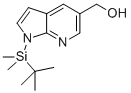 1H-Pyrrolo[2,3-b]pyridine-5-methanol, 1-[(1,1-dimethylethyl)dimethylsilyl]- CAS#: 754214-45-4