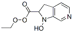 1H-Pyrrolo[2,3-c]pyridine-2-carboxylic acid, 2,3-dihydro-1,2-dihydroxy-, ethyl ester (9CI) CAS#: 743466-47-9