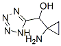 1H-Tetrazole-5-methanol, -alpha--(1-aminocyclopropyl)- (9CI) CAS#: 749845-38-3