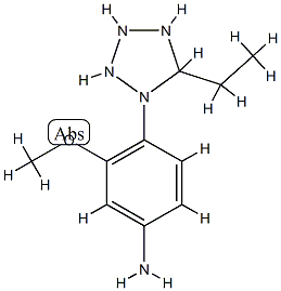 1H-Tetrazole,1-(4-amino-2-methoxyphenyl)-5-ethyl-(5CI) CAS#: 719297-53-7