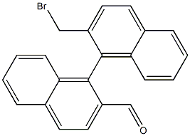 (1R)-2'-(broMoMethyl)-[1,1'-Binaphthalene]-2-carboxaldehyde CAS#: 705931-79-9