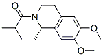 (1S)-6,7-Dimethoxy-1-methyl-2-(2-methyl-1-oxopropyl)-1,2,3,4-tetrahydroisoquinoline CAS#: 77280-41-2