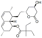 [(1S,3S,7S,8R,8aS)-8-[2-[(2R,4R)-4-hydroxy-6-oxo-oxan-2-yl]ethyl]-3,7- dimethyl-1,2,3,7,8,8a-hexahydronaphthalen-1-yl] 2-ethyl-2-methyl-butan oate CAS#: 79902-60-6