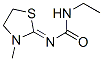 (1Z)-3-ethyl-1-(3-methylthiazolidin-2-ylidene)urea CAS#: 73696-65-8