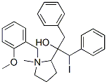 2-[1-[(2-methoxyphenyl)methyl]-1-methyl-2,3,4,5-tetrahydropyrrol-2-yl] -1,3-diphenyl-propan-2-ol iodide CAS#: 79808-81-4
