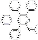 2-[(1-Methylethyl)thio]-3,4,5,6-tetraphenylpyridine CAS#: 74630-10-7
