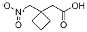2-(1-(Nitromethyl)cyclobutyl)acetic acid CAS#: 779310-32-6