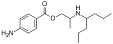 2-(1-Propylbutylamino)propyl=p-aminobenzoate CAS#: 73713-51-6