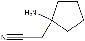 2-(1-aminocyclopentyl)acetonitrile CAS#: 753023-64-2