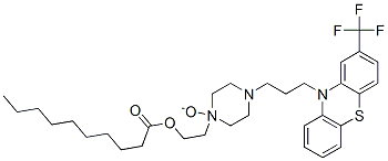 2-[1-oxido-4-[3-[2-(trifluoromethyl)phenothiazin-10-yl]propyl]-2,3,5,6 -tetrahydropyrazin-1-yl]ethyl decanoate CAS#: 76005-64-6